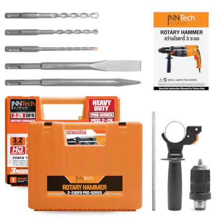 สว่านโรตารี่ InnTech รุ่น GBH 2-28DFR 28 มม. 1800 วัตต์_6